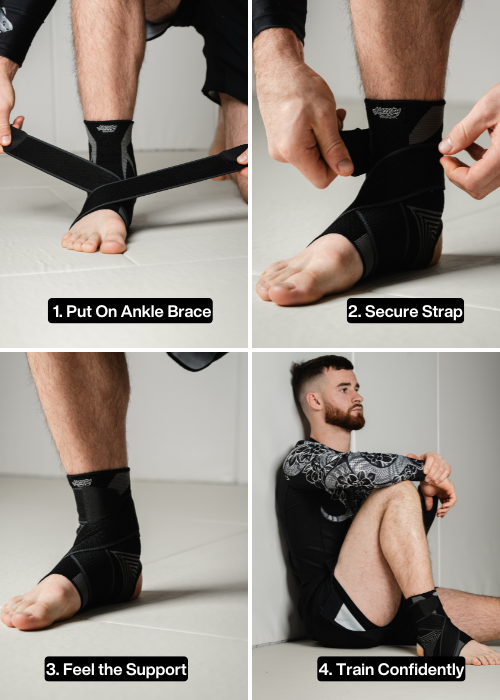 Dual-strap ankle support